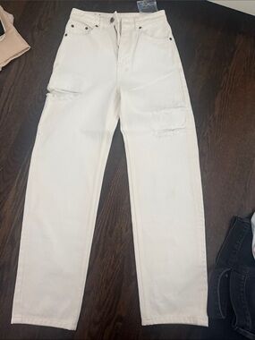Ksubi Distressed Straight-Leg Jeans